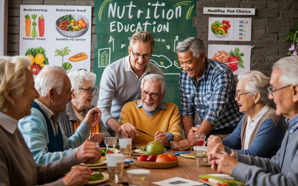 Nutrition Education Workshops for Elderly Holistic Care