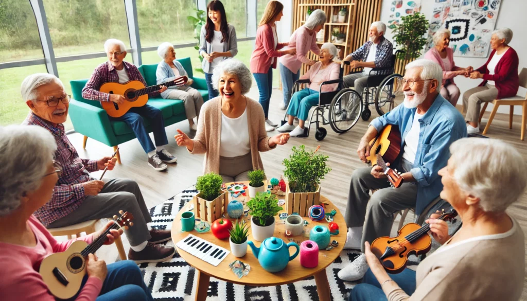 Benefits of Group Activities in Holistic Long-Term Senior Care