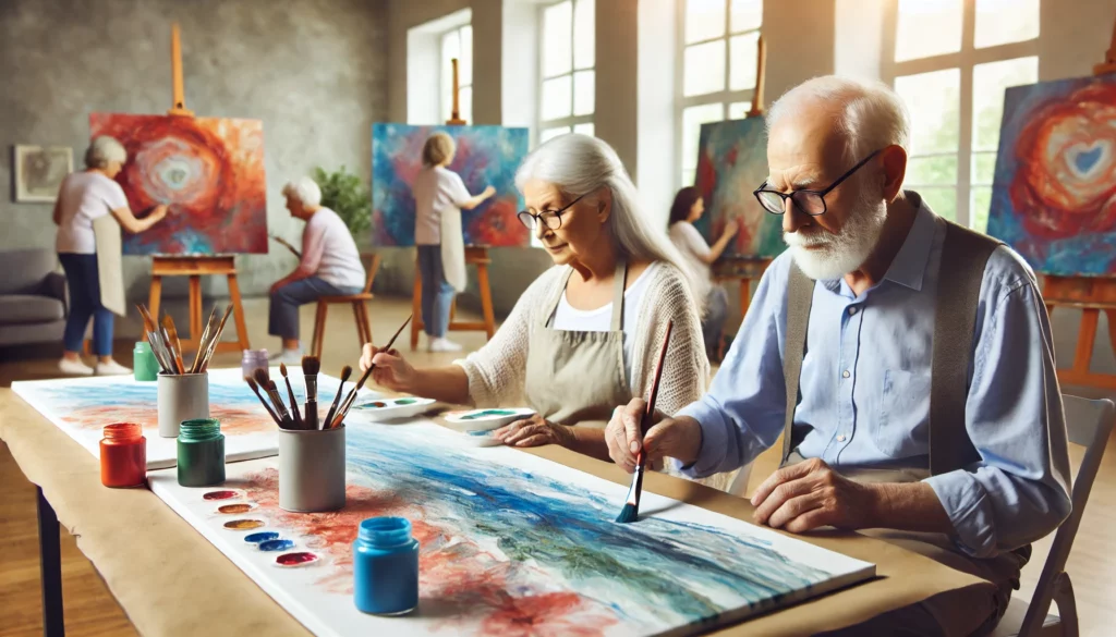 The Role of Art Therapy in Enhancing Holistic Senior Care